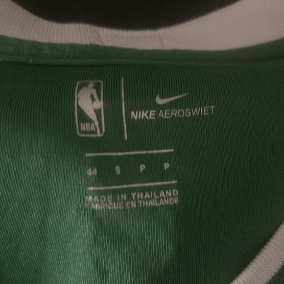 Green Boston Irving number 11 jersey size small - Picture 3 of 7